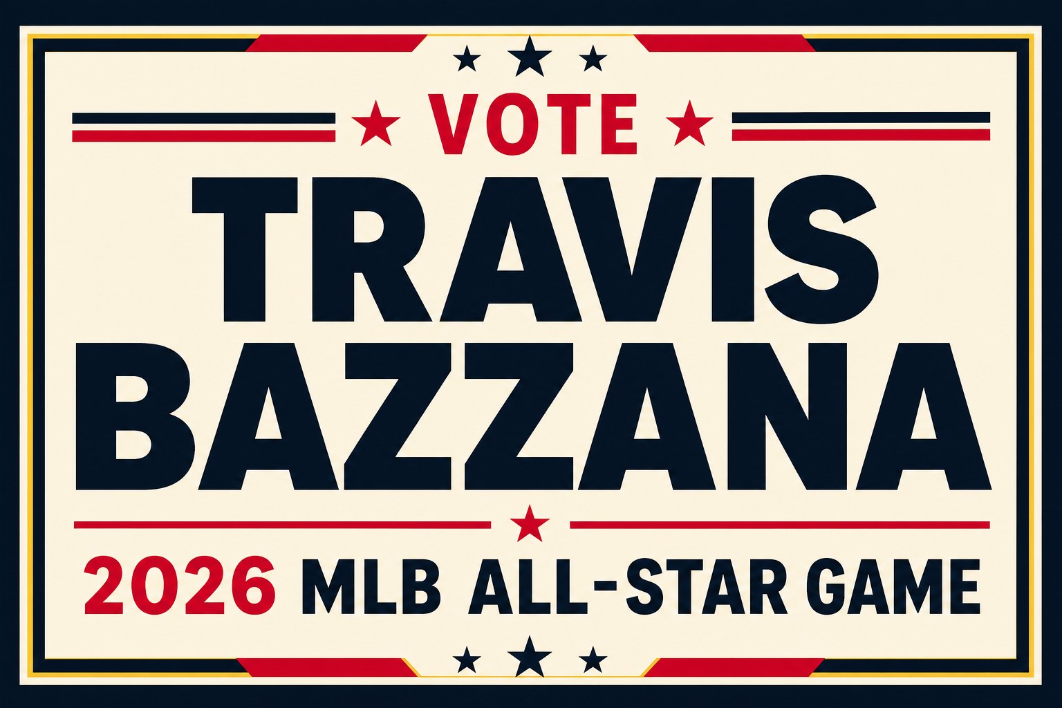 Vote Travis Bazzana, 2026 MLB All-Star Game